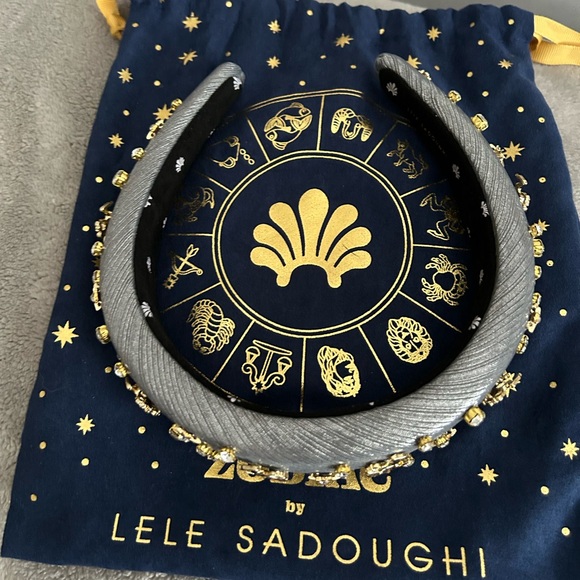 New LELE sadoughi zodiac headband NWT Gemini main image 4